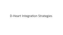D-Heart Integration Strategies