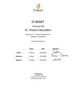 D-Heart Portable ECG Device Technical Description