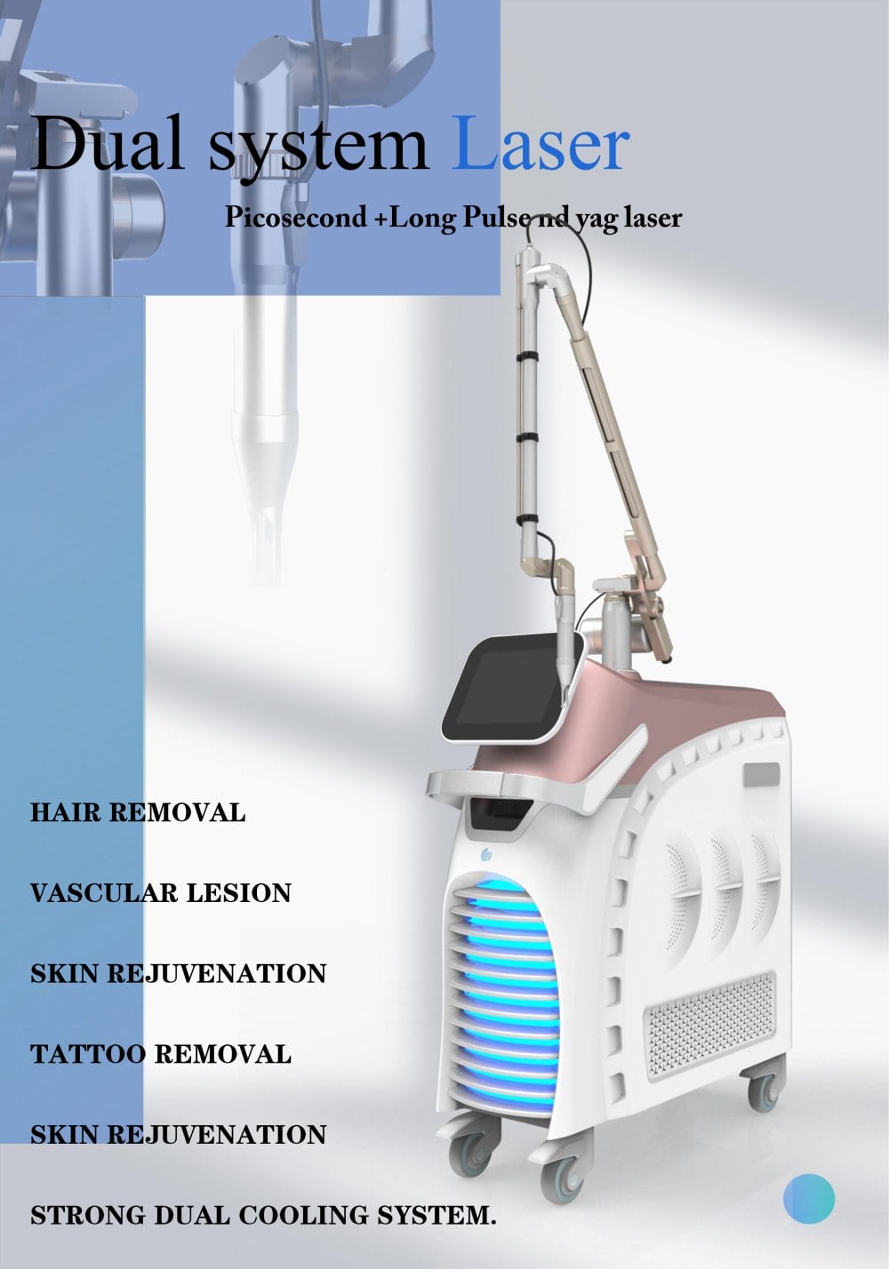 Long Pulse Nd Yag Laser - Beijing Sanhe Beauty