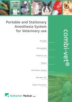 Portable and Stationary Anesthesia System for Veterinary use