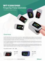 Wit-S200/S400 Fingertip pulse oximeter