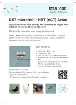 Avian Heart Rate and Activity Products