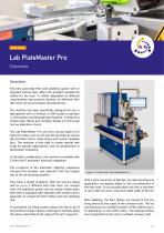 Data Sheet for Petri dish labeling system Lab PlateMaster Pro