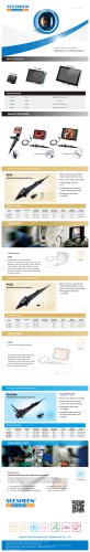 Seesheen flexible video endoscopes