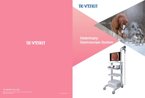 Veterinary Gastroscope System for small and large animals