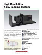 High resolution X-ray imaging system