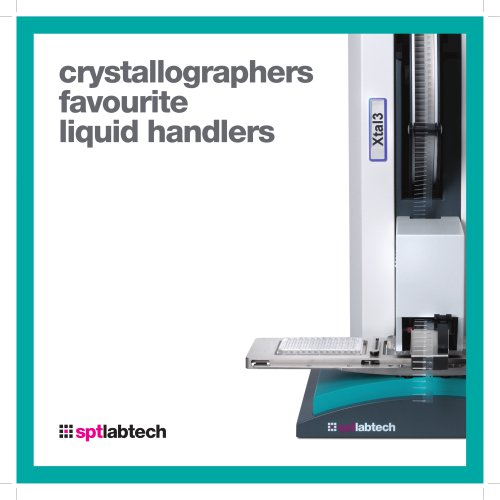 crystallographers favourite liquid handlers