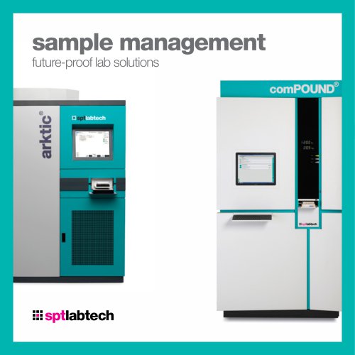 sample management future-proof lab solutions