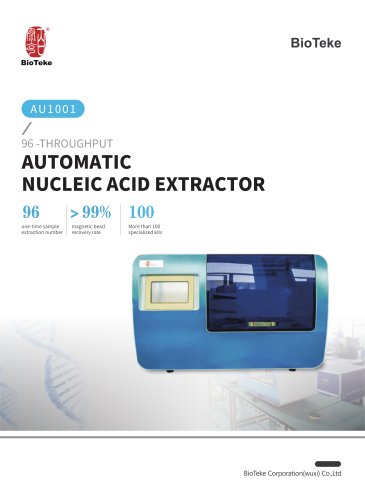 Bioteke/Automated Nucleic Acid Extraction System/AU1001-96