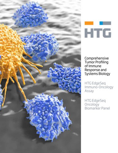 Comprehensive Tumor Profiling of Immune Response and Systems Biology