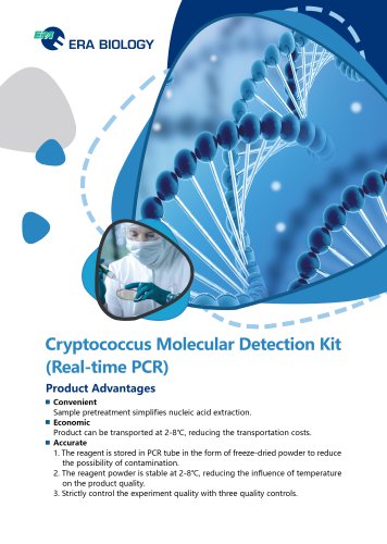 Era Biology Cryptococcus Molecular Detection Kit Real-time PCR