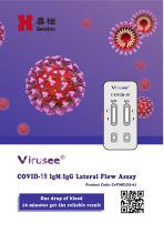 Genobio COVID-19 IgM/IgG Lateral Flow Assay (Cassette Format)