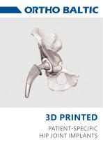 Custom-made hip joint endoprosthesis