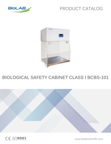 BIOLOGICAL SAFETY CABINET CLASS I BCBS-101