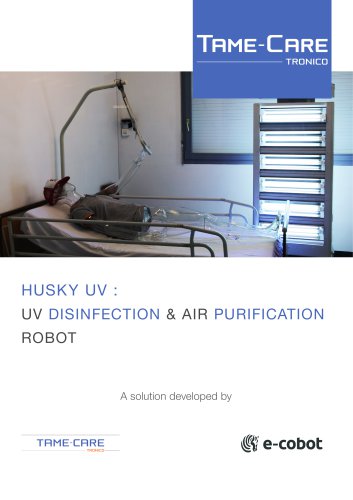 HUSKY UV : UV disinfection and air purification robot