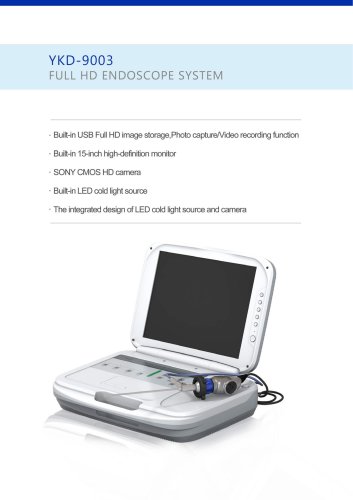 YKD-9003 Full HD Medical Portable Endoscopy system