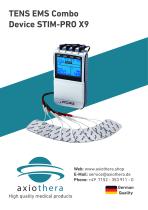 axion TENS EMS Combo Device STIM-PRO X9