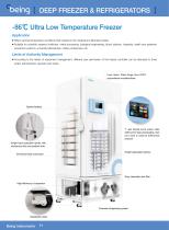 Being-86℃ Ultra Low Temperature Freezer BDW-86L390/BDW-86L490/BDW-86L650/BDW-86L770