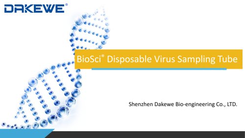 Dakewe-Disposable virus sampling tube