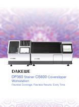 Dakewe DP360 stainer and CS600 coverslipper