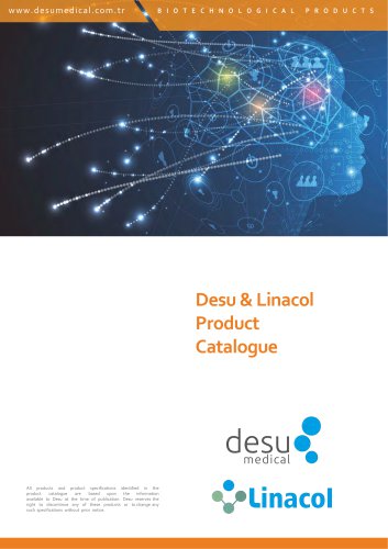 Desu & Linacol Product Catalogue