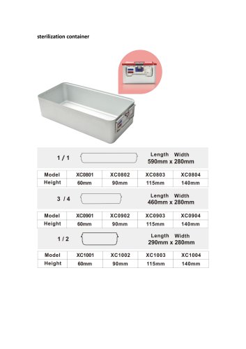 sterilization container