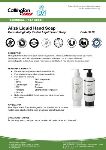 Alizé Liquid Hand Soap