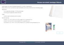 Viscose non-elastic bandages Matovis