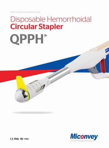 disposable hemorrhidal circular stapler QPPH