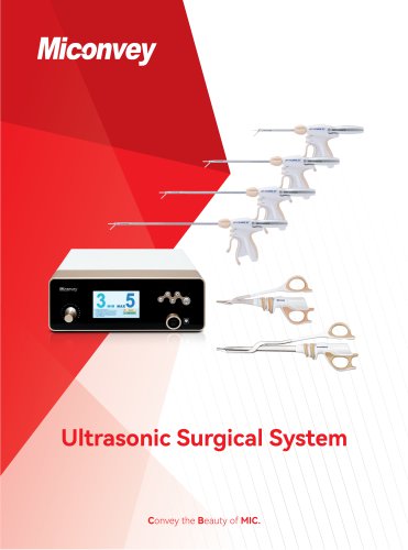 Ultrasonic Surgical System( Gun type shear & Scissor type shear )