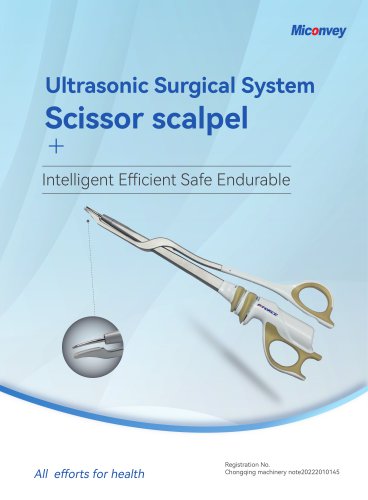 Ultrasonic Surgical System Scissor scalpel SAF