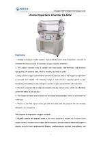 Animal Hyperbaric Chamber ProOx-820V