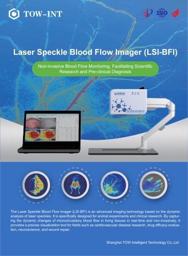 Laser Speckle Blood Flow Imager blood flowmeter