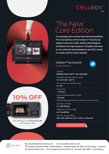 Cellbox&trade; Go Ground Core Edition