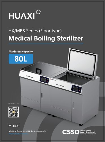 medical sterilizer HX/MBS-A80 HX/MBS-R80 hot water