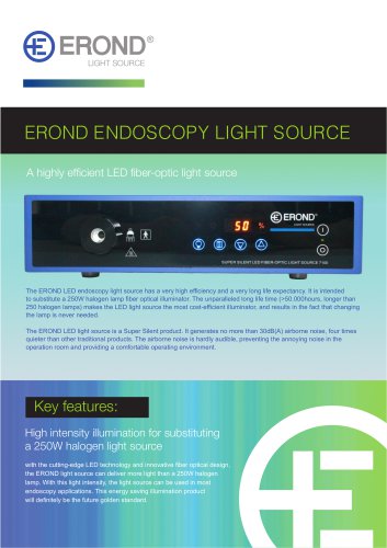 EROND endoscopy light source