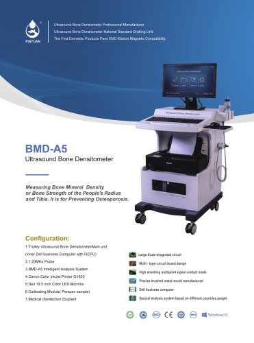 GE ultrasound bone densitometer