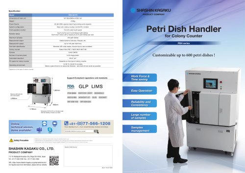 Automatic Colony Counter Line machine