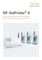 Wireless RF Mapping solutions Kaye ValProbe RF II