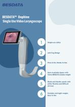 Dolphin Plastic Video Laryngoscope BD-HT