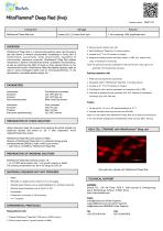 MitoFlamma® Deep Red (live) technical information