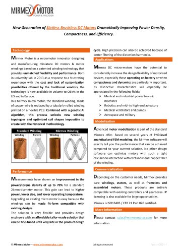 Mirmex Technology Brochure