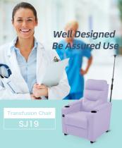 Patient Transfusion recliner medical hospital chair SJ19