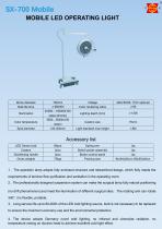 Suxin SX-700 Mobile operating light