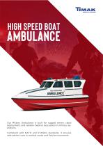 High Speed Boat Ambulance