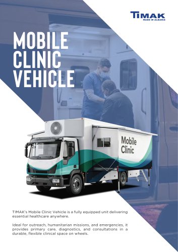 Mobile Clinic Vehicle