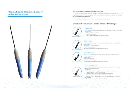 Arthroscopic electrode DQG-G4100-A120