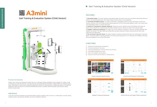 Yeecon A3mini Gait Rehab Robotics
