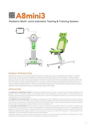 Yeecon A8mini3 Isokinetic System