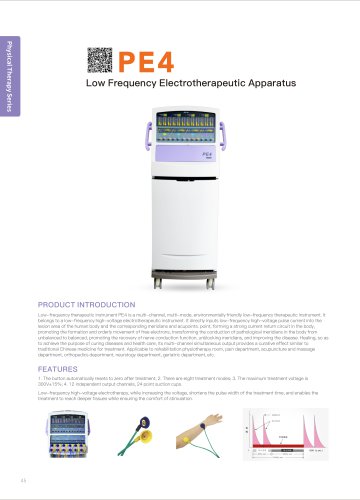 Yeecon PE4 Low Frequency Electrotherapy